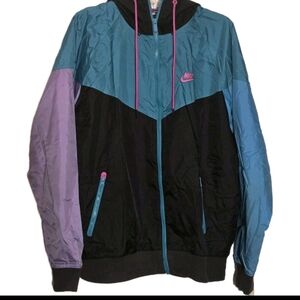 Nike Colorblock Windbreaker Jacket Retro 90's
